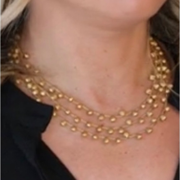 Marco Bicego 18K VINTAGE RARE TRIPLE-STRAND ELEGANT SIVIGLIA NECKLACE! - Picture 5 of 16